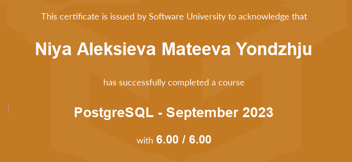 PostgreSQL